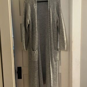 Torrid Heather Gray Long Cardigan